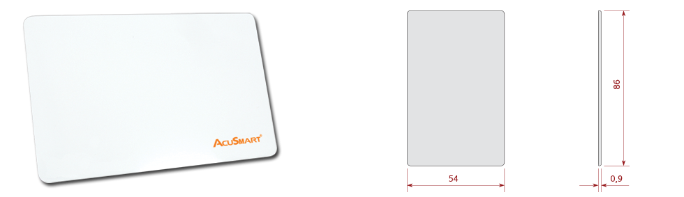 Tag RFID AcuSmart Combo ISO